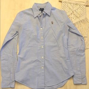 Slim Fit Cotton Oxford Shirt